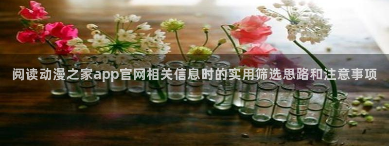 动漫天堂免费观看:阅读动漫之家app官网相关信息时的实用筛选思路和注意事项配图
