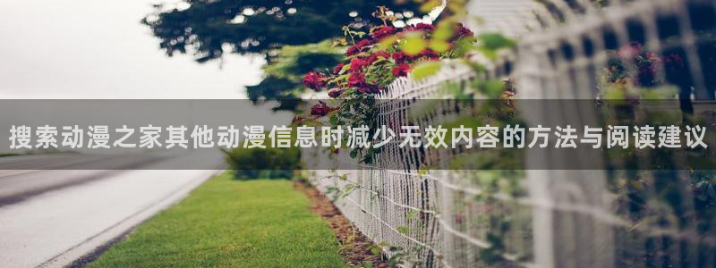 动漫天堂动漫电影推荐:搜索动漫之家其他动漫信息时减少无效内容的方法与阅读建议配图